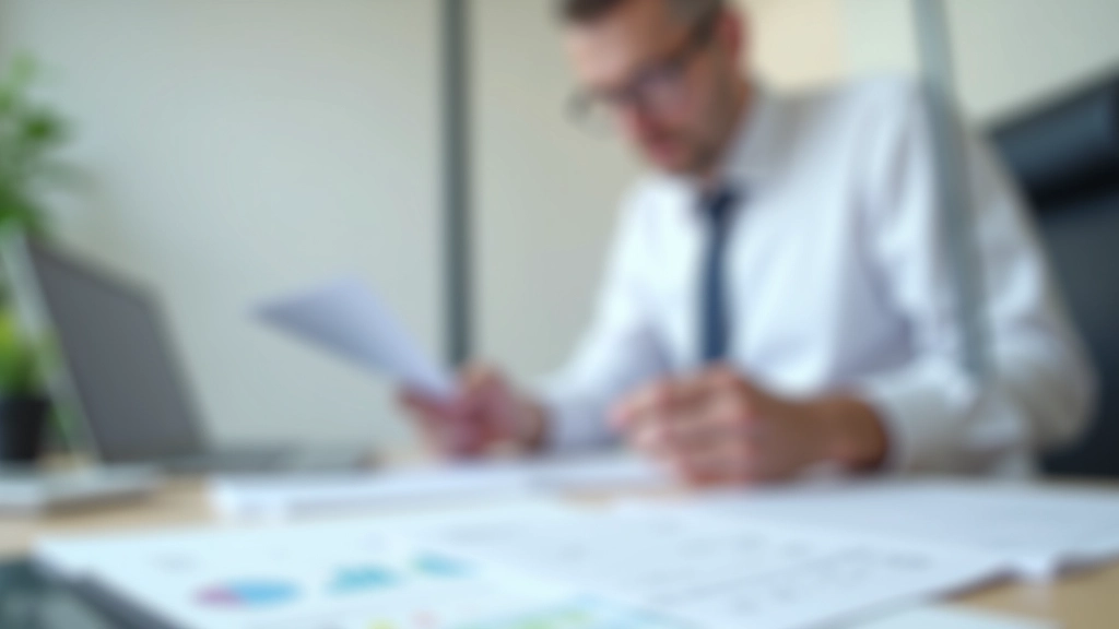 Steuererklärung mit Taschenrechner und Dokumenten auf Schreibtisch, konzentrierte Arbeitsatmosphäre